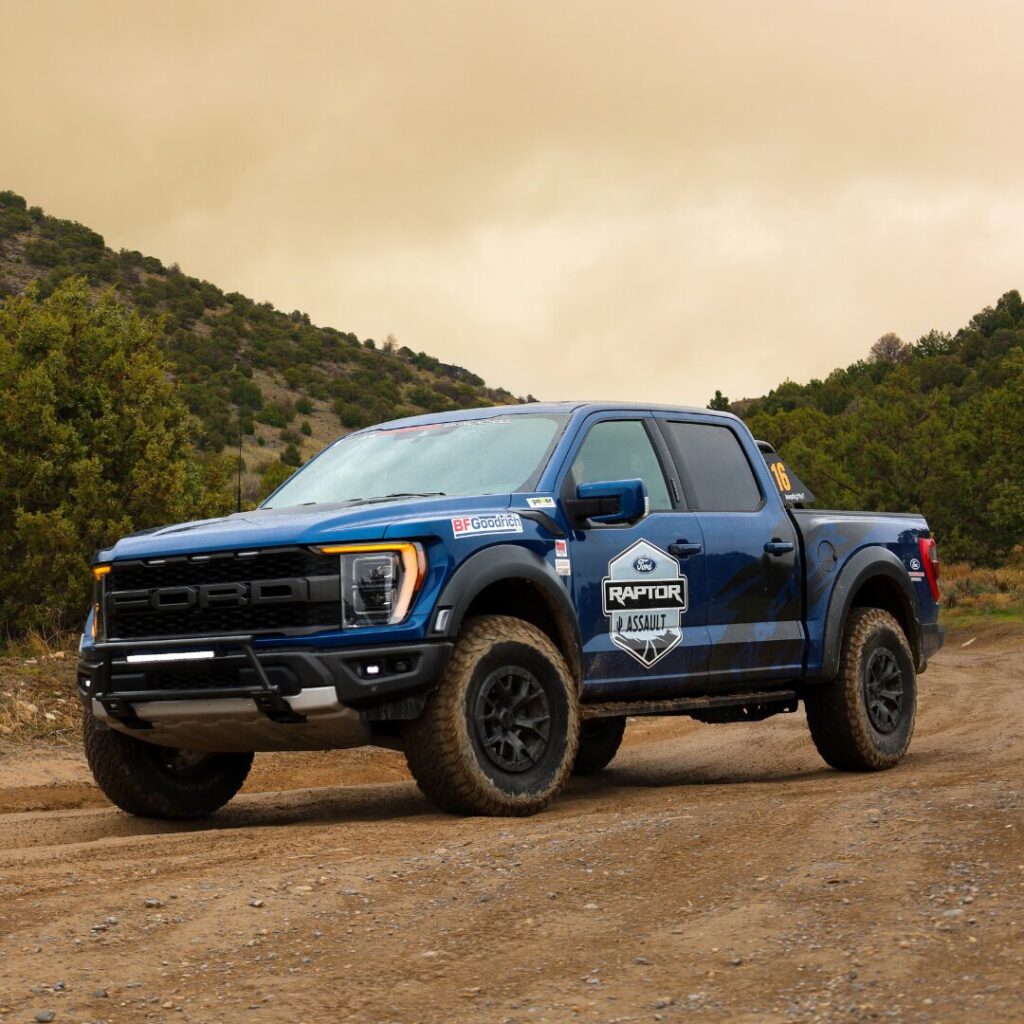 Ford Raptor at the Raptor Assault School In Utah